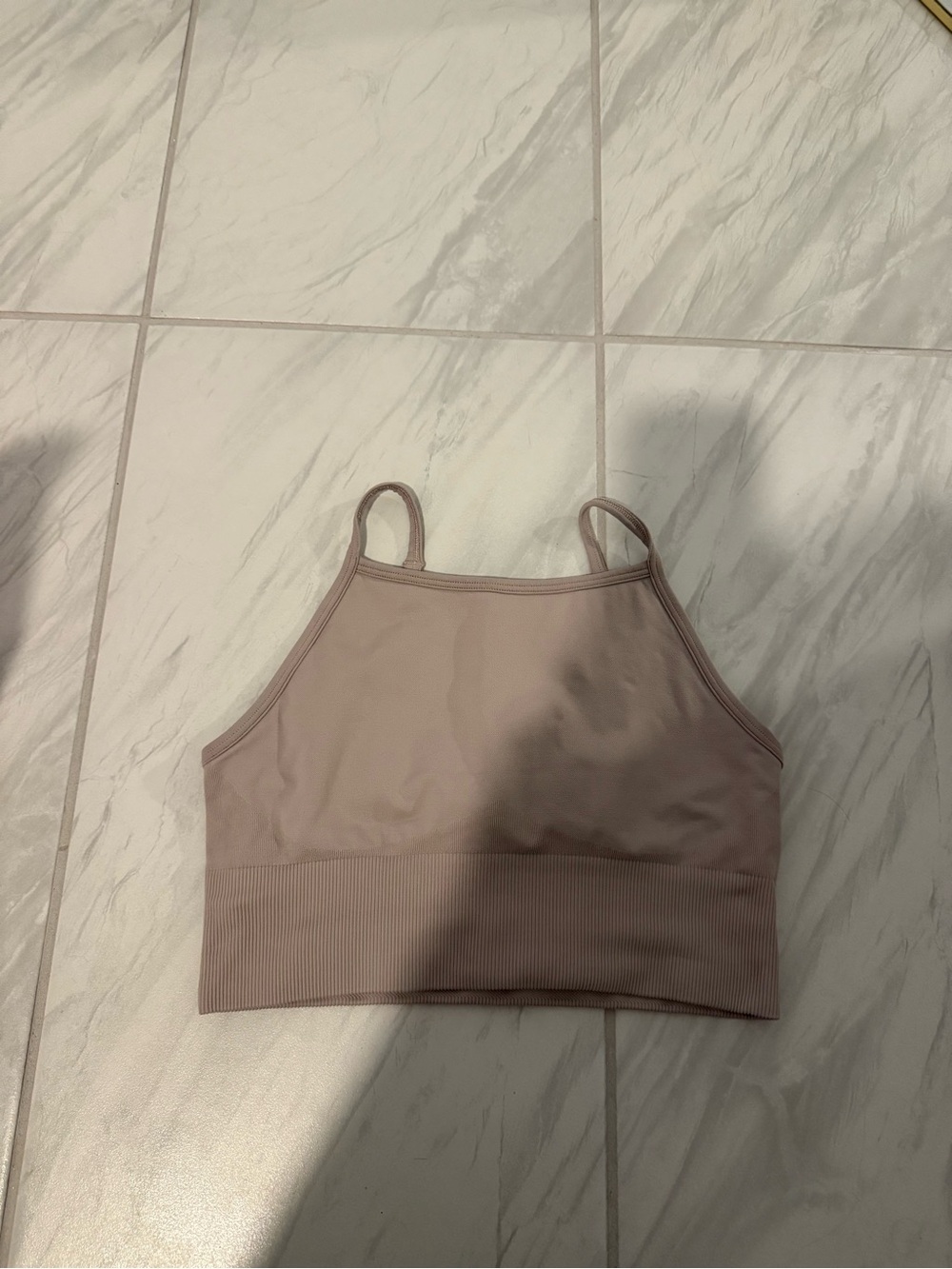 lululemon athletica mauve tank top